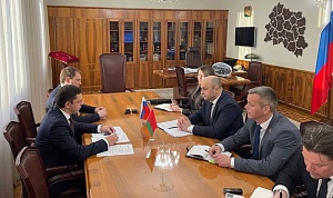 Рогожник и Клычков обсудили сотрудничество Беларуси и Орловской области